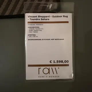 Karpet, Vincent Sheppard, Outdoor Rug, Toundra Sahara