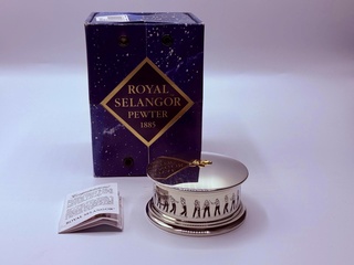 Royal Selangor Golfer trinketbox – Pewter/tin