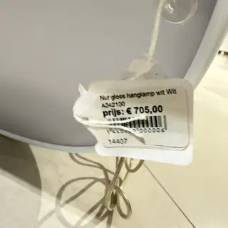 Hanglamp, Foscarini, Nur Gloss, wit