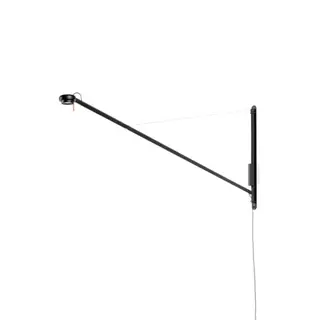 Wandlamp, Hay, Fifty-Fifty, zwart