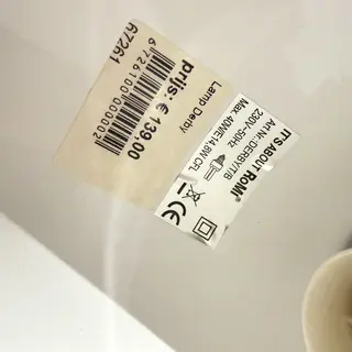 Bureaulamp, It’s About Romi, Derby, zwart