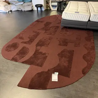 Karpet, Brink&Campman, Mural Form, Burgundy