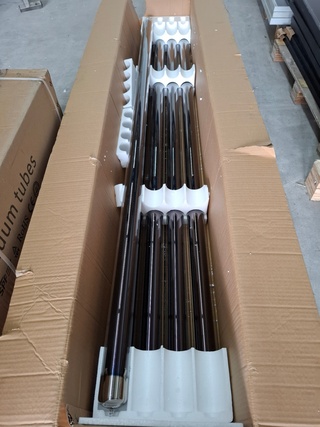 Ca. 24x Heat pipe vacuüm tube, Resolar, 58-1800mm