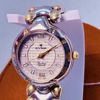 Le Locle Cyma Sealord – Goldplated two tone met staal