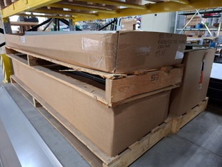 Partij metalen ballast houders