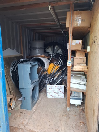 Inhoud zeecontainer