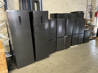 Ca. 13x CHiQ koelkasten en vriezers