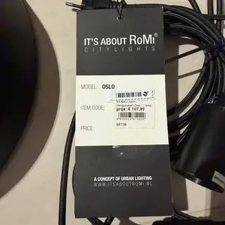 Hanglamp, It’s About Romi, Chicago, zwart