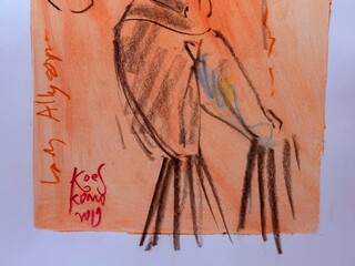 Kunstwerk van kunstenaar Koes Komo – Gesigneerd