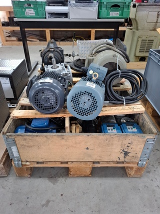 Partij diverse elektromotoren