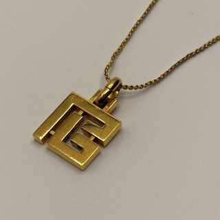 Pierre Balmain goldplated pendant collier