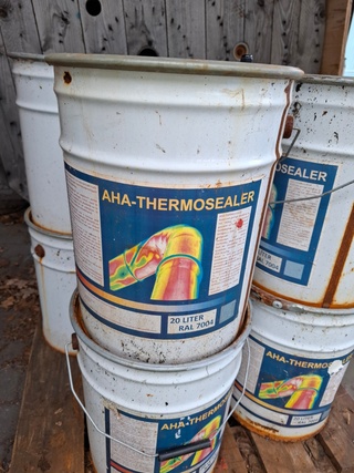 8 Blik  AHA Thermosealer, ral 7004
