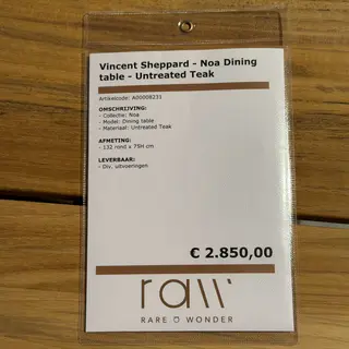 Tuintafel, Vincent Sheppard, Noa Dining Table