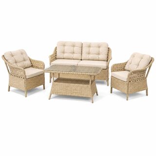 Tuinset, Lotus, bruin, beige