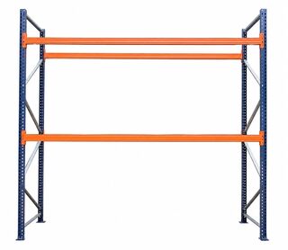 Ca. 20x Stelling, blauw, oranje