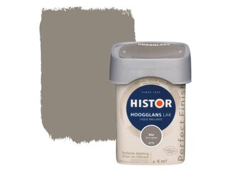 Ca. 10x Lak Hoogglans, Histor, perfect finish, klei, 250 ml