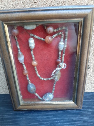 Ketting van glaskralen, 2e eeuw