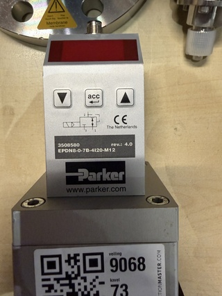 Elektrische pneumatische drukregelaar, Parker