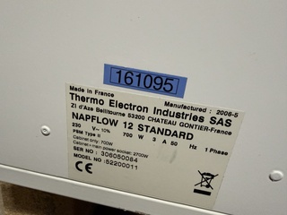 Microbiologische veiligheidskast, Thermo, Napflow 1200