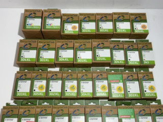 Partij cartridges, RecycleClub, compatibel met HP – 44 stuks