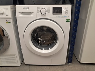 Wasautomaat 7.0 KG, Samsung ECO BUBBLE A++, WF70F, Zwart, 2026