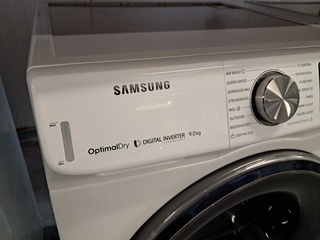 Warmtepomp droger 9.0 KG, Samsung A+++, DV90N62632, Zwart, 2026