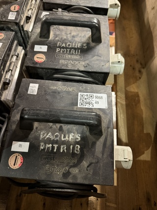2x Omvormer, PCE, IEC 60309