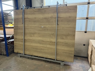 Ca. 20x Meubelplaten, diverse kleuren
