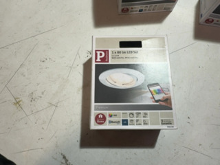 Ca. 12x Inbouwspot, Paulmann, smarthome coin, mat wit, led 24 watt