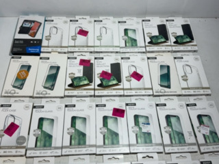 Partij telefoon hoesjes en screen protectors, XQISIT