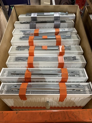 4x Radiatoren Brugman