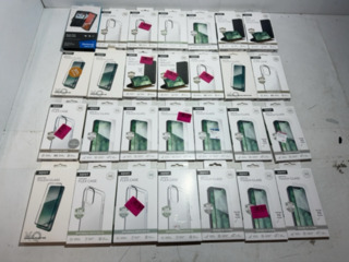 Partij telefoon hoesjes en screen protectors, XQISIT