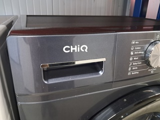 Wasautomaat 8.0 KG, CHIQ A+++, CFL80, Zwart, 2026