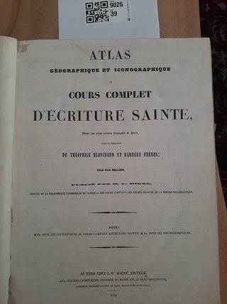 Atlas Geografie en iconografie 12 tekeningen, Frans, 1864