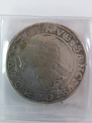 Zilveren daalder Karel de Grote jaar 787, Culemborg, munt, 8e eeuw