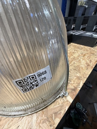 Industriële tl-fabriekslamp, Holophane