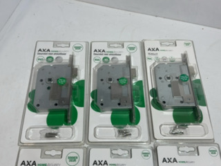 6x Loopslot, AXA, 7155, rvs