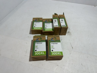 6x Inktcartridge, RecycleClub, HP 300 xl, zwart, 21ml