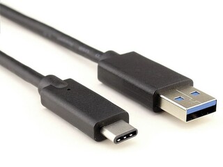 5x USB 3.1 C naar A aansluitkabel, Scanpart, 1m