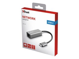 5x USB-C Netwerkadapter, Trust, dalyx