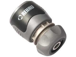 Ca. 15x Snelkoppeling, Rehau, comfort, grijs, 1/2 inch