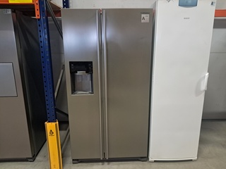 Amerikaanse koelkast A+++, Samsung, RS7547BHCP, Grijs / Chroom