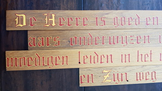Bijbeltekst Psalm 25: 8-9