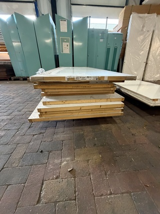 Ca. 10x Stompe binnendeuren Albo, wit