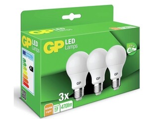 Ca. 10x LED Lamp, GP, classic, e27 5.4w set van 3