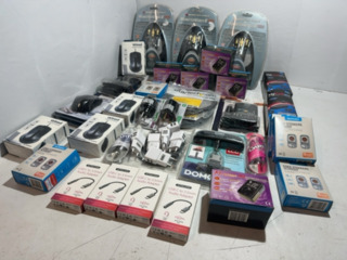 Partij kabels, elektronica en adapters, Sitecam, Technetix, Grab&Go