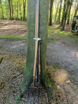 4x Tuingereedschap