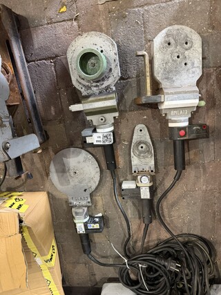 4x Diverse apparatuur