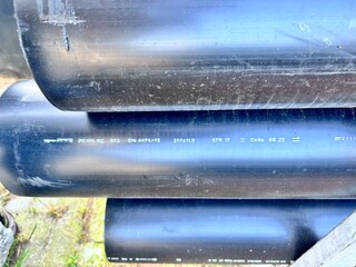 Ca. 15x HDPE buizen