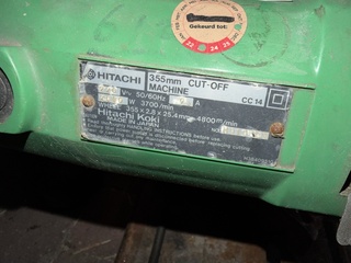 Afkortzaag Hitachi, Koki b355 mm